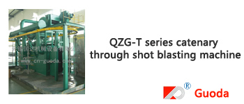 QZG-T series catenary through shot blasting machine